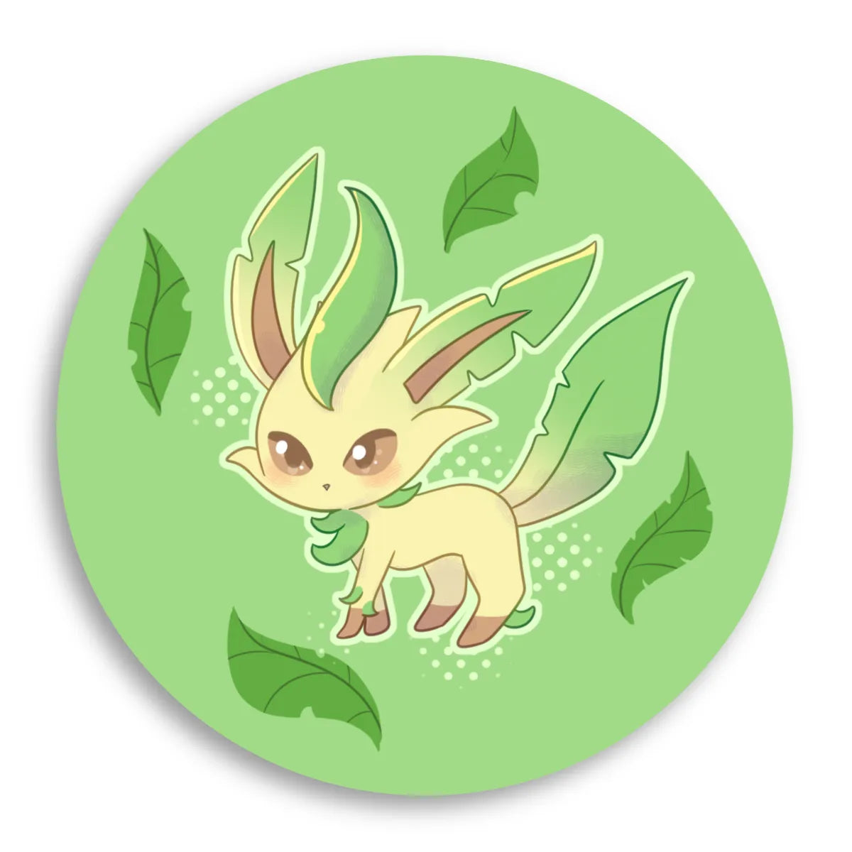 Leafeon Coaster