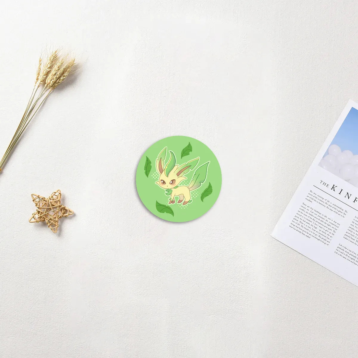 Leafeon Coaster